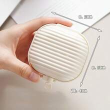1Pc Layered Pill Box Portable Packaging Box Seven-Day Moisture-Proof Sealed Tablet Storage Box Mini Zipper Travel Portable Pill Box - White - View 4
