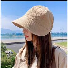 Sports Sun Hat, Cool, Lightweight, Elastic, Foldable, Suitable For Men And Women, Suitable For Running And Golf Sun Hats.25.Flexible Brim Can Be Shaped To Personal Preference For A Customized Look. - Khaki Sun Hat - View 1