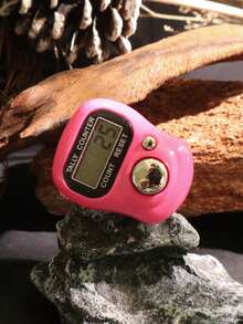 1 pieza/5 piezas/10 piezas Renovación de primavera | Contador de dedos de reinicio con un solo clic, adecuado para recitar sutras/mantras y contar ejercicios - Multicolor - Ver 6