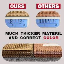 Oaoleer 4 Pcs Burlap Print Baby Shower Boxes For Gender Reveal Party Gender Neutral Baby Shower Centerpiece Decor - Burlap Grain Baby Cubes Baby Blocks With Letters, Rustic Baby Shower Decorations - ĐỨA BÉ - Xem 9