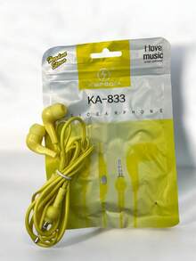 Fone de ouvido colorido com microfone entrada P2 - Som Claro e Confortável - Multicolorido - Visão 7