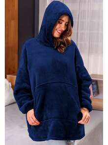 Women Lounge Robes - Azul Oscuro - View 3