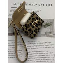 1pc Fashion Leopard Print Keychain With Coin Pouch - High Quality Faux Leather Material, Embossed Design, Rectangular Shape, Stylish Car Key And Bag Accessory, Ideal Gift, Key Organizer | Keychain | Gold Snap, Key Holder, Car Keychain, Girl Bag Charm, Backpack Decor. Coin Pouch Keychain, Cute Bag Charm, Car Keychain, Schoolbag Decoration, Small Gift - Multicolor - View 11