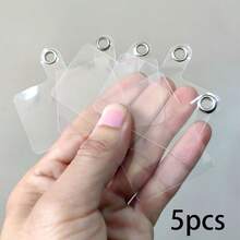 5pcs Mobile Phone Case Strap Clip Holder - Clear - View 4