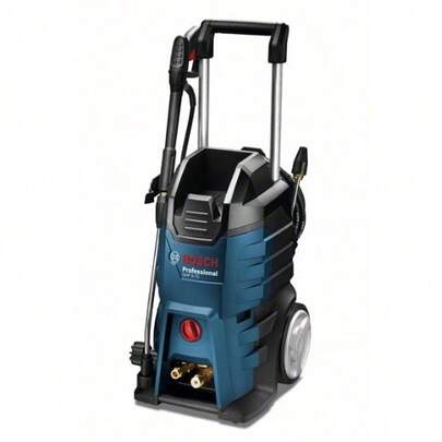  Bosch Professional GHP 5-75 - Myjka wysokociśnieniowa (185 bar, 570 l/h, 2 lance), czarno-niebieska