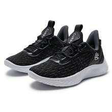 Under Armour TEAM CURRY 9 Basketball Shoes, Cushioning, Men's And Women's Shoes, For On-Court Games And Training, 3025631-001 - Black - View 3