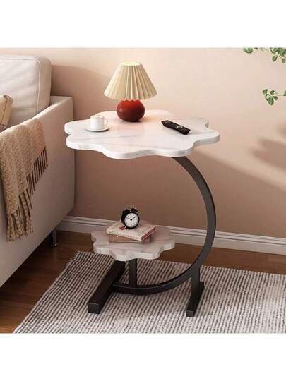 Coffee Tafel Next To The Living Room, Shelf, Nordic Verlichting Luxe Bedside, Moderne Bedside Table, Sofa Side