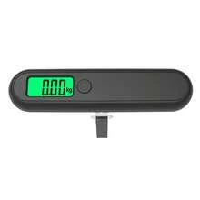 [Hot ]1PC Practical Portable Handheld Scale - Non-Gravity Electronic Scale - Fishing Scale - Digital Electronic Scale - Baggage Scale - LCD Green Background High-Definition Display - 50KG/110LB Large Range - Multiple Function Keys