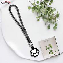 PAKRYS Cute Cat Claw Double-Buckle Phone Lanyard, Adjustable For Crossbody, Back, Or Neck. 7mm Polyester Cord, 360° Swivel Buckle. Durable And Portable, This Cute Phone Lanyard Features A Base Gasket And Is A Unisex, Drop-Resistant, Short Wrist Pendant. - Multicolor - View 11