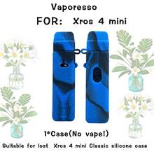 1pc High Quality Silicone Case Suitable For Vaporesso Xros 4 Mini, Full Edge Protection Silicone Protective Cover Anti-Fall Anti-Sweat Anti-Slip, Multiple Colors Available - Multicolor - View 5