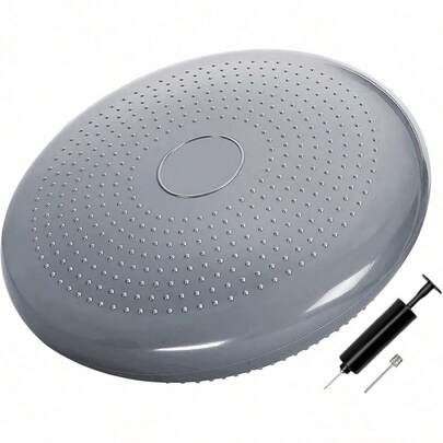 Cojín De Equilibrio De Estabilidad Al Aire Inflado, Core Balance Disc Trainer, Disco De Estabilidad Para Estado Físico Y La Estabilidad, Balancin Disc Para Ejercicio De Terapia Física Con Bomba