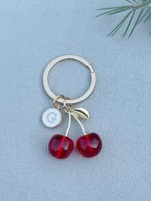 سلسلة مفاتيح الكرز: سلسلة مفاتيح الفاكهة المخصصة