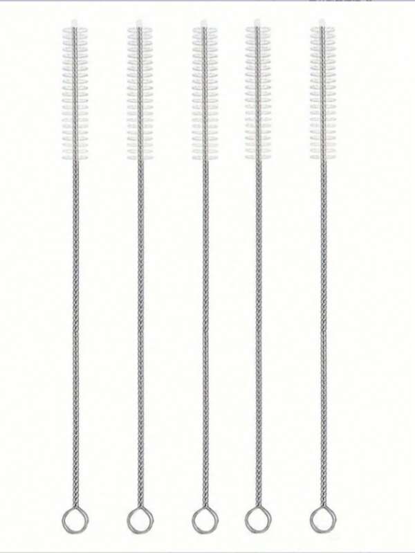 Straw Cleaning Brush, Reusable Ultra Long Straw Cleaner, Suitable For Stainless Steel Bottle Brushes, Keyboards, Small Pipes, Cleaning Tools, Mini Bottles, Gap Brushes, Soft Bristle Straw Brushes, Soft Long Brushes, Water Bottle Cleaning Brushes, Drinking Water Straws, Essential Cleaning Accessories, Cleaning Tools, Kitchen Accessories, Christmas