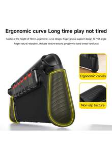 Compatible With Nintendo Switch 2 Protective Case, Gaming Accessories, All-In-One Hard Shell NS2 Console Case, Ergonomic Grip Design, Kickstand Supported, Joycon Controller Cover, Dockable, OLED Game Card Storage Box, Best Gift Compatible With Switch Players - Multicolor - View 3
