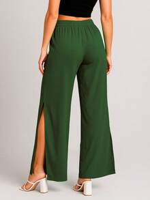 Swisz Women Pants - Army Green - View 9