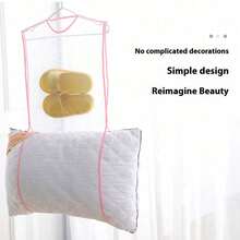 Household Pillow Drying Net Bag, Dedicated Drying Rack, Windproof Foldable Storage Drying Net Bag, Suitable For Daily Home Use - Multicolor - View 8