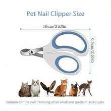 Multi-Color Stainless Steel Small Pet Nail Clippers - Ergonomic, And Easy Grooming Tool For Guinea Pigs, Dogs, Cats, Rabbits And Birds, With Protective Claw Ring - Multicolor - View 6