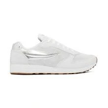 Men's And Women's Casual Sneakers Adult White Comfortable Lightweight Walking Stylish Modern Everyday 10 Sizes 34 To 43 - trắng và bạc - Xem 6