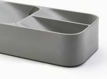 Joseph Joseph DrawerStore Compact Utensil Organizer For Kitchen Drawer Silverware, Flatware Tray, All, Grey - 黑色 - 查看 4