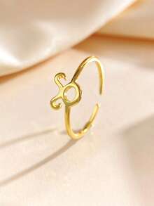 1 Pc Zodiac Adjustable Ring Women's S925 Sterling Silver Fine Ladies Jewelry Gifts - Twelve Zodiac Signs Open Ring - View 21