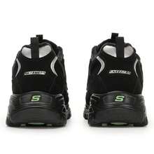 Skechers D'LITES Series Casual Shoes, Panda Shoes With Fleece Lining, Lightweight And Comfortable Men's Travel And Commute Soft-Sole Athletic Casual Shoes, 894268-BKOL - Black/Olive - View 5