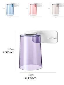 2pcs Magnetic Toothbrush Holder, Quick Drying Design - Transparent Waterproof Bathroom Storage Rack, Suitable For Wall Mounted Storage, Modern Home Decor, Countertop Essential, Small Space Solution And Travel Bathroom Accessory - Fits Sink, Vanity, Dorm, RV Bathroom For Hygiene Storage, Space Saving, Reopening - Multicolor - View 11
