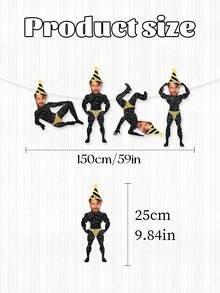 Birthday Party Decorations, Birthday Male Stripper Face Banner, Custom Birthday Photo Face Banner, Personalized Birthday Banner Any Age Mother's Day Graduation,Multi-Functional,Adjustable, Ornamental,Reusable,Exquisite,Adorable,High-Quality,Modern,Colorful,Cute,Comfortable,Stylish,Custom,Personalized,Unique,Ideal Gifts For Him,Ideal Gifts For Her,Boyfriend,Girlfriend,Dad,Mom,Family,Friends, Office,Tea Room,School,Home,Home Refresh,Customized Banners & Pennants,Warm Ambience, Autumn Home Refresh, Xmas Decoration,Home Harmony - Multicolor - View 11
