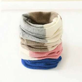 Luxurious Soft Cashmere Neck Warmer Scarf - Available In 3 Colors (Beige/Gray/White/Pink). Elegant And Unisex Winter Accessory, Breathable Design Suitable For Outdoor Activities And Everyday Wear, Warm And Comfortable To Wear.