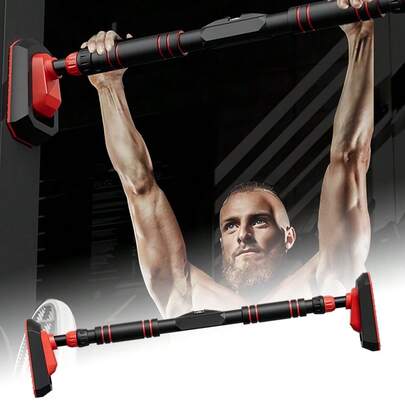 1PC Door Household Indoor Horizontal Bar Pull-Up Hanging Bar Family Training Door Frame Fitness Punch-Free Stretching