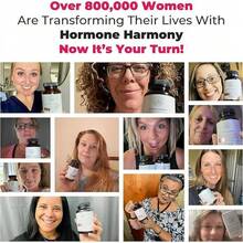 Hormone Harmony Capsules For Women – Natural Menopause Support, Balance Mood & Sleep, Scientifically Tested Vitamin Supplement For Hormonal Health & Wellbeing – 72 Caps - mặc định - Xem 6