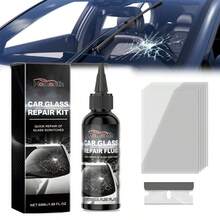 1PCS Car Windshield Crack Repair Kit, 2025 New Glass Repair Liquid For Cracks Glass Cracks Gone Repair Kit Windshield Repair Kit, Quick Fix Windshield & Glass Repair Tools For Chips And Cracks (1 Set) - Black - View 1