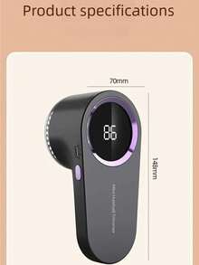 OBOVAY USB充电式电动除毛器，便携式织物剃毛器，高速马达，500mAh