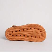 Kit Of 2 Pairs Of Girls' Daisy Sandals, Lightweight And Comfortable, Braided School Shoes - 焦糖色+粉紅色 - 查看 5