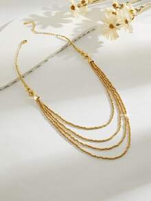 Collar de lujo de diseño cuadrado elegante chapado en oro de 18K para mujeres, joyería de moda y de alta gama de cobre de color dorado retro, adecuado para Nigeria, Dubái, Oriente Medio, Arabia Saudita, novia, boda, uso diario, regalo de aniversario de boda, regalo de Halloween para amigos