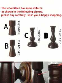 1 pièce Bougeoir en cuivre de style européen vintage - Décoration de bougeoir de bureau élégante pour la chambre, le salon, le mariage et les dîners aux chandelles