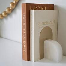 精美装饰书——两件套亚麻布盒，提升您的咖啡桌、书架或壁炉台装饰——美观的仿书造型，适用于现代家居装饰、照片收纳、纪念品盒或珠宝盒。