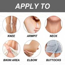 Body Moisturizing Whitening Cream Intimate Skin Care Lightening Cream For Underarms, Knees, Elbows, Inner Thighs Joint Gloss Skin Care Cream - trắng - Xem 8