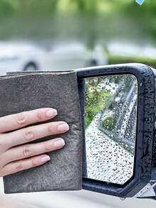 Magical Cleaning Cloth, Streak-Free Glass Cleaning Cloth, Mirror Cleaning Cloth, Reusable Super Soft Microfiber Towel, Streak-Free And Waterless, Suitable For Windows, Mirrors, Car Washing, Kitchen And Bathroom Surfaces, Thickened Scratch-Resistant Magical Super Fiber Cleaning Cloth For Home Glass And Mirror Wiping - Multicolor 2 - View 8