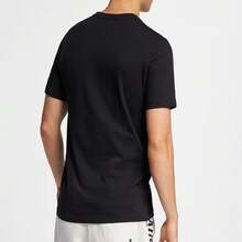 Nike Sportswear Classic Logo Print Crew Neck Retro American Style Short Sleeve T-Shirt, Men, Black