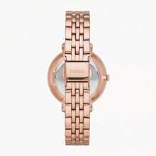 Women's Quartz Stainless Steel Three-Hand Watch Stainless Steel Case/Glass ES3546/ES3547/ES3631/ES3632 - Rose Gold + Diamond - View 3