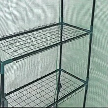 Portable Greenhouse 3 Tier 6 Shelve Walk-In Mini Green House For Planter Outdoor - Default - View 8