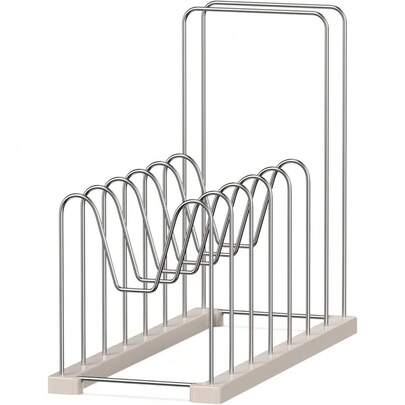 Stainless Steel Drying Rack For Reusable Bags, Multi-Purpose Drain Stand For Kitchen Items
