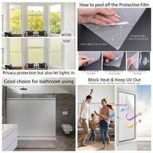 esmerilado + 11.8 Inch x 6.5 Feet