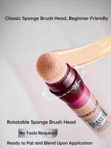 Maybelline 美宝莲遮瑕橡皮擦遮瑕棒斑点修正液，适用于面部瑕疵、黑眼圈、痘印 - 100號色 6ML - 查看 10