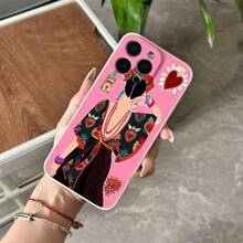 Frida Grace Designed White Phone Case, Compatible With The Latest  17/16/15/14/13/12/11/6/6 S/7/8 Pro Max Plus, SE2/SE3/X/XS/XR/XS Max, 17 Air, 12/13 Mini, 16e, Halloween Christmas Gift, For Friends Or Personal Use, Elegant Print, Art Design, Shock Protection Case, Durable Case, Mobile Accessories,  Phone Case, Gift Shopper, Technology Enthusiast - 白色 - 查看 11