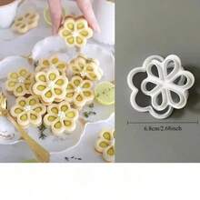 夹心花饼干模具 3D 果酱夹心饼干模具可压翻糖印章新年蛋糕装饰烘焙用品 - 模具 - 查看 7