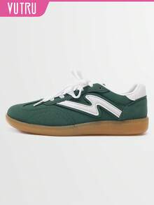 VUTRU 女士轻便软底休闲运动鞋，舒适运动训练鞋 - 墨綠色 - 查看 6