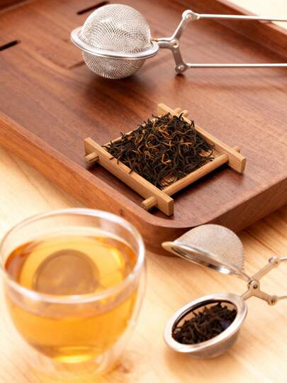 Stainless Steel Tea Infuser Ball Reusable Loose Leaf Tea Strainer With Handle, For Cup, Pot & Stockpot
