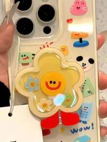 兼容 、Android 手机，生日礼物，家人，朋友手机支架 - 彩色 - 查看 2