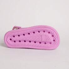 Kit Of 2 Pairs Of Girls' Daisy Sandals, Lightweight And Comfortable, Braided School Shoes - 白色+淡紫色 - 查看 5